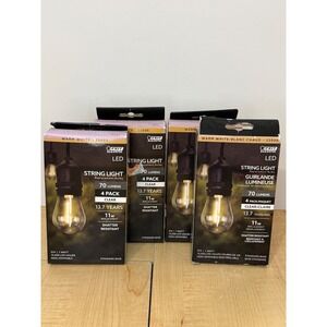 Feit Electric S14 LED String Light Replacement Bulbs 2200K Warm White 16 Pack